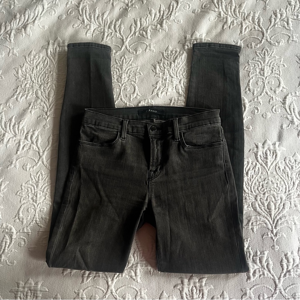 J Brand Gray Skinny Jeans 29
